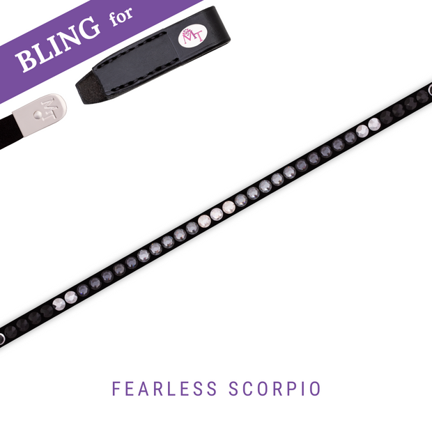 Fearless Scorpio Frontriem Bling Classic