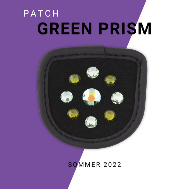 Green Prism Rijhandschoen Patches