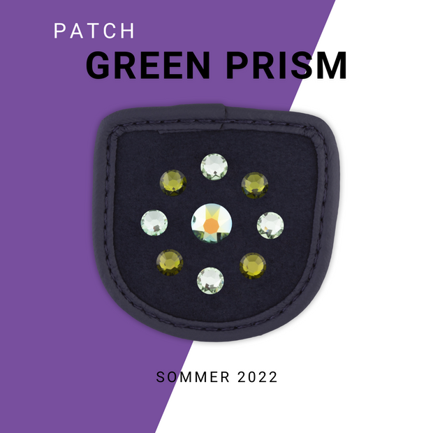 Green Prism Rijhandschoen Patches