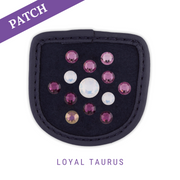 Loyal Taurus rijhandschoen patch blauw