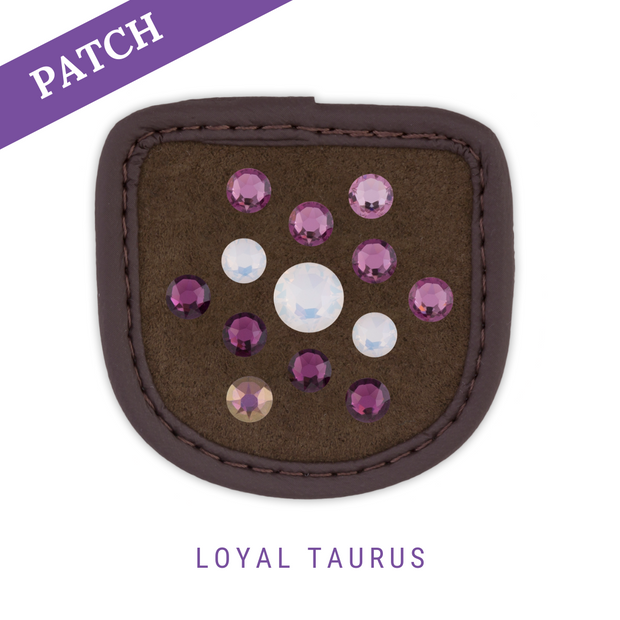 Loyal Taurus rijhandschoen patch bruin