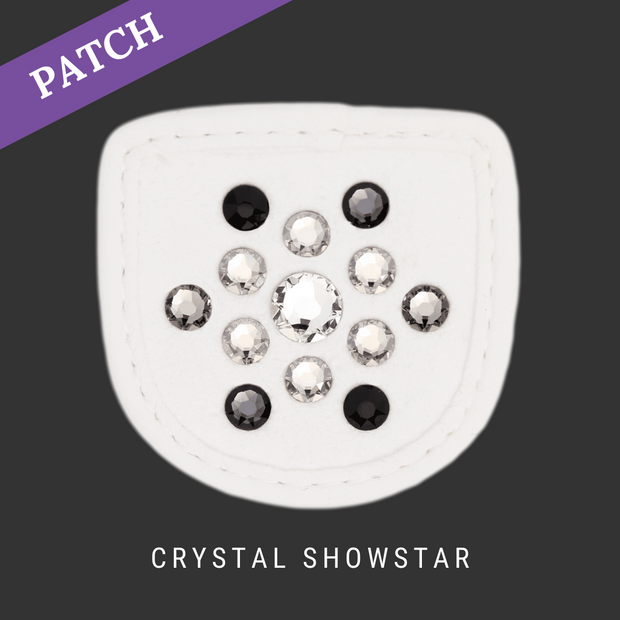 Crystal Showstar by Kathi Bühler Rijhandschoen Patch wit