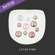 Lotus Pink Rijhandschoen Patches