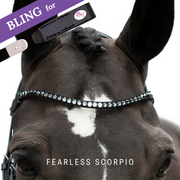 Fearless Scorpio Frontriem Bling Swing