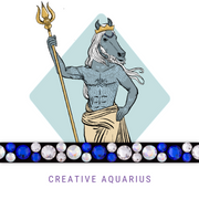 Creative Aquarius Frontriem Bling Classic