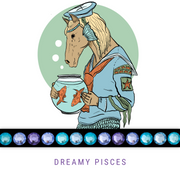 Dreamy Pisces  Frontriem Bling Classic