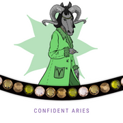 Confident Aries Frontriem Bling Swing