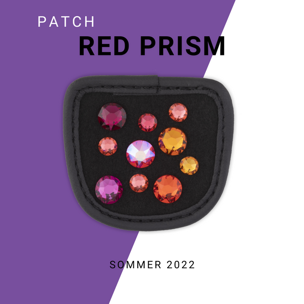 Red Prism Rijhandschoen Patches