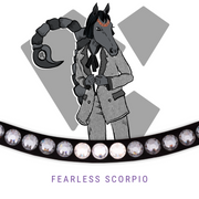 Fearless Scorpio Frontriem Bling Swing