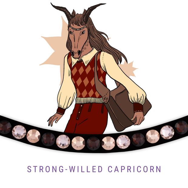 Strong Willed Capricorn  Inlay Swing