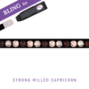 Strong Willed Capricorn Frontriem Bling Classic