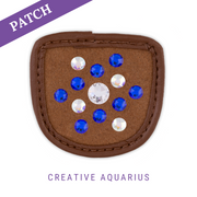 Creative Aquarius  rijhandschoen patch caramel