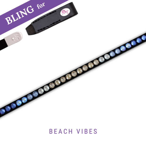 Beach Vibes van Ramona Mösges Hoofdband Bling Classic