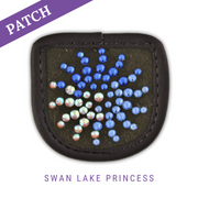 Swan Lake Princess rijhandschoen Patch bruin