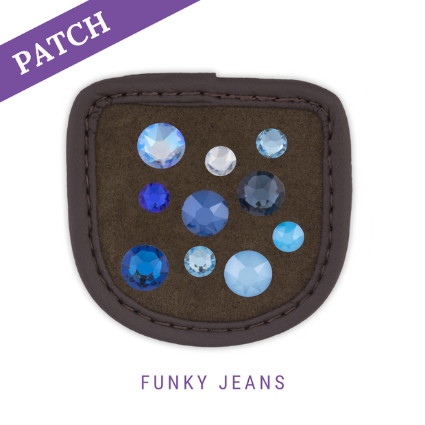 Funky Jeans Rijhandschoen Patch bruin