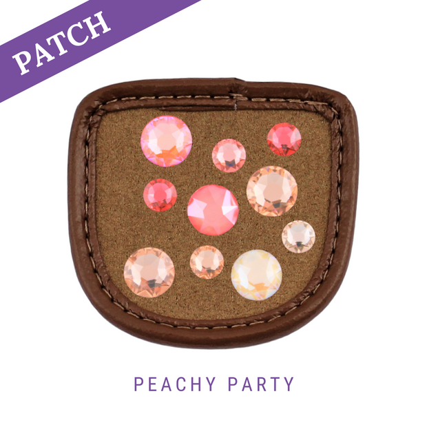 Peachy Party Rijhandschoen Patches