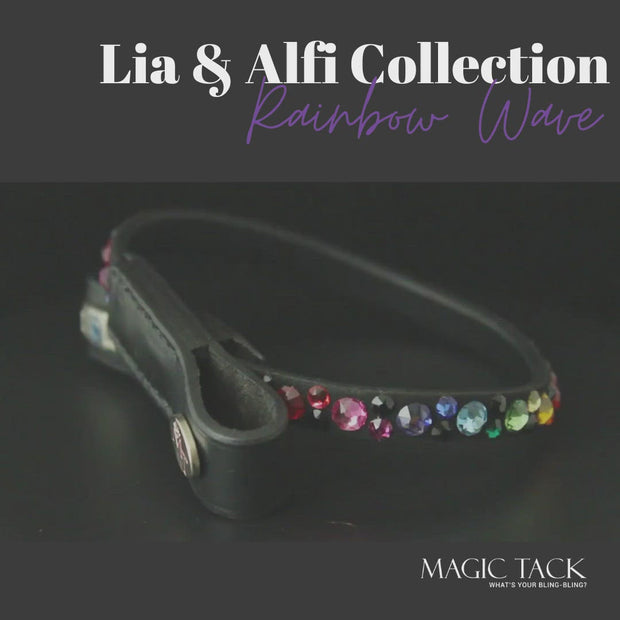 Rainbow Wave by Lia & Alfi Frontriem Bling Classic