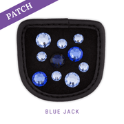 Blue Jack by Lisa Röckener rijhandschoen patches zwart