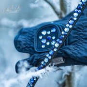 Blue Jack by Lisa Röckener rijhandschoen patches zwart