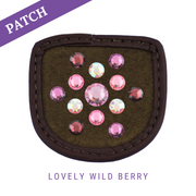 Lovely Wild Berry by Wild Horse Merlin Rijhandschoen Patches