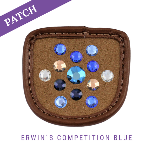 Erwin´s Competition Blue by Lisa Barth Patch  karamel
