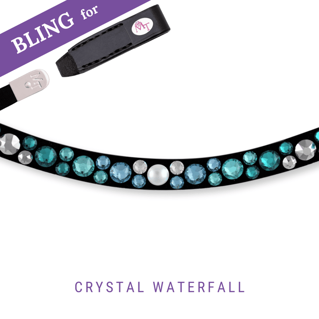 Kristal Waterval Frontriem Bling Swing