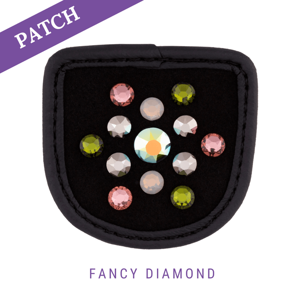 Fancy Diamond by Fürstentanz Rijhandschoen Patch zwart