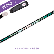 Glancing Green by Nina Kaupp Frontriem Bling Classic