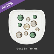 Golden Thyme rijhandschoen Patches