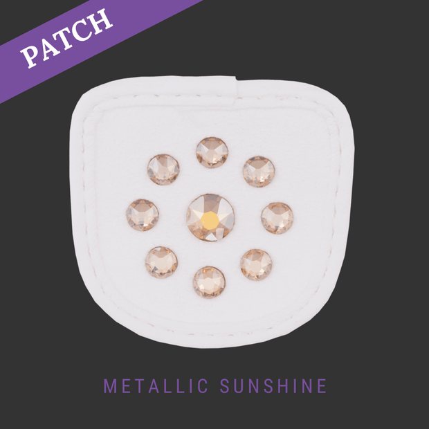 Metallic Sunshine Patch wit