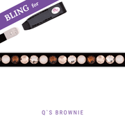 Q's Brownie by Chrissi Frontriem Bling Classic