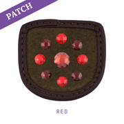 Rode rijhandschoen Patch bruin