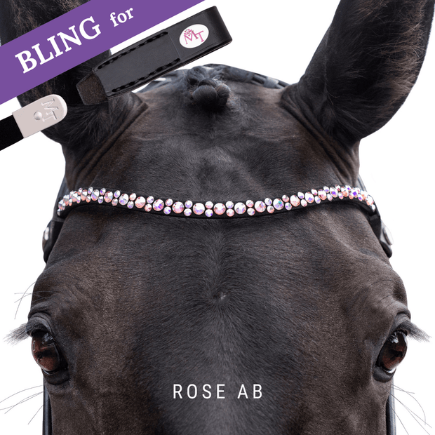 Rose AB frontriem Bling Swing