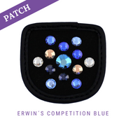 Erwin´s Competition Blue by Lisa Barth Patch zwart