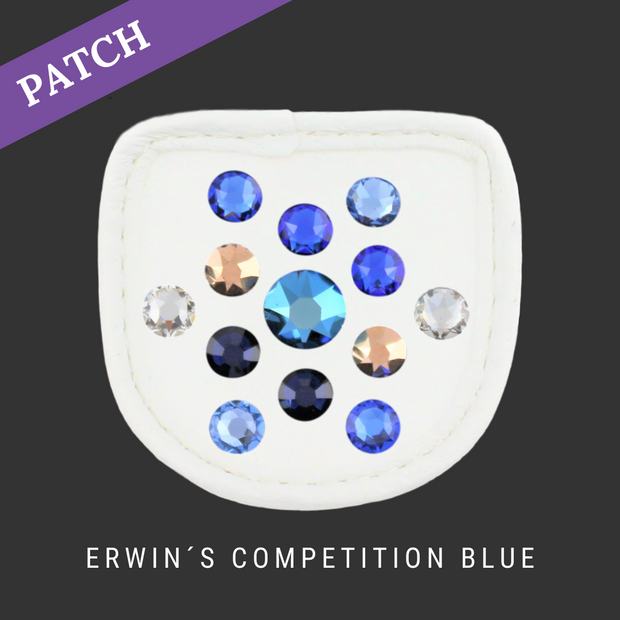 Erwin´s Competition Blue by Lisa Barth Patch wit